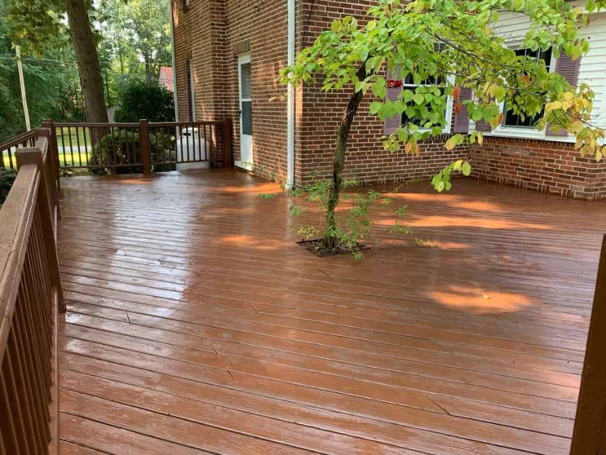 Deck Prep and Staining in Blackstone, VA